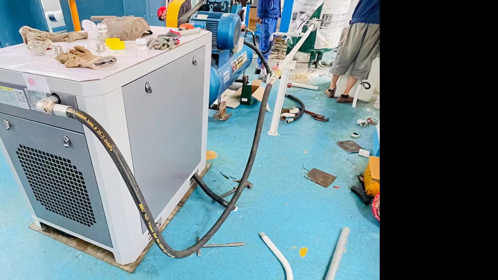 贵阳北控南部水厂5万吨螺杆空压机改造项目